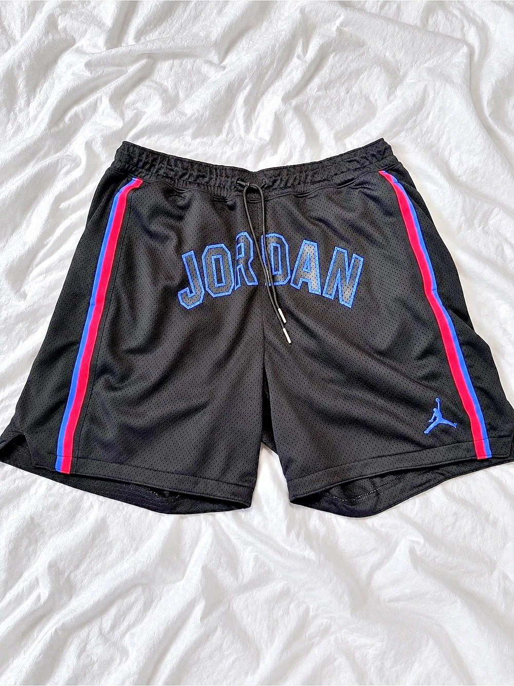 Jordan Sport DNA Mesh Shorts Black & Blue